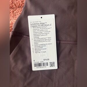 Lululemon Align Classic HR Short